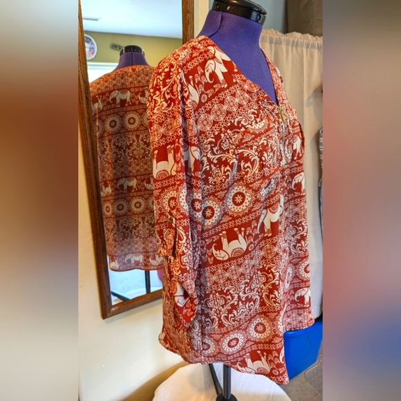 Rue21 women's tunic top - Picture 2 of 10